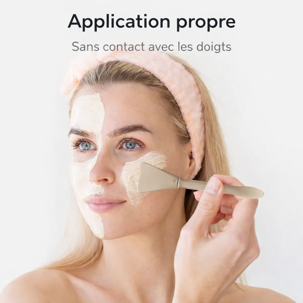 Applicateur skincare silicone – Hygiène & précision
